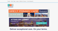 Desktop Screenshot of dpcsummit.org